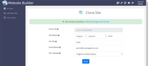 clonecreator website